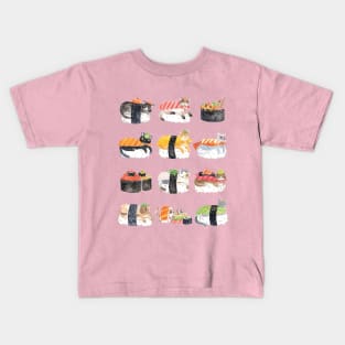 Sushi Cats Kids T-Shirt